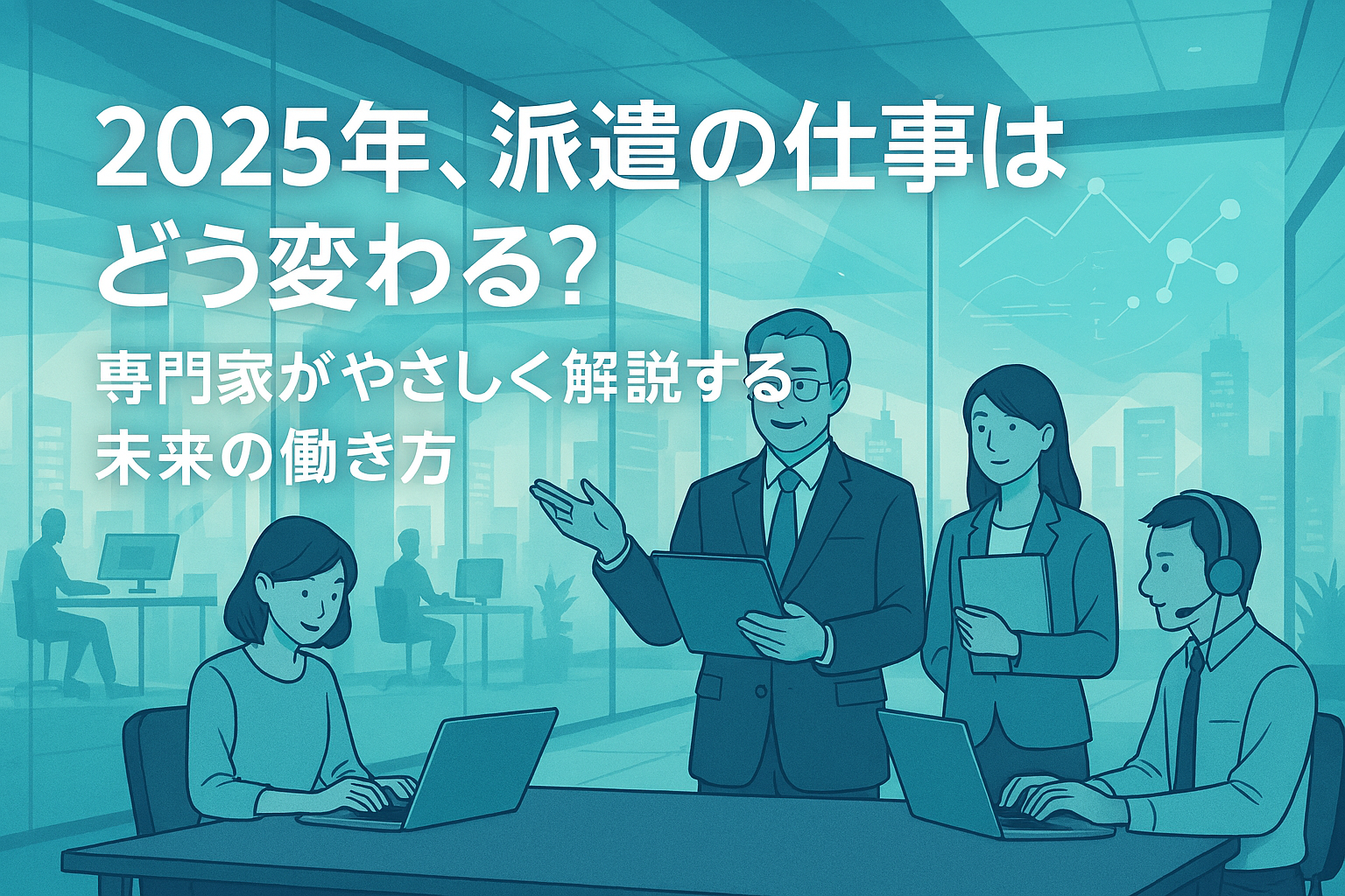 2025年、派遣の仕事はどう変わる？ 専門家がやさしく解説する未来の働き方
