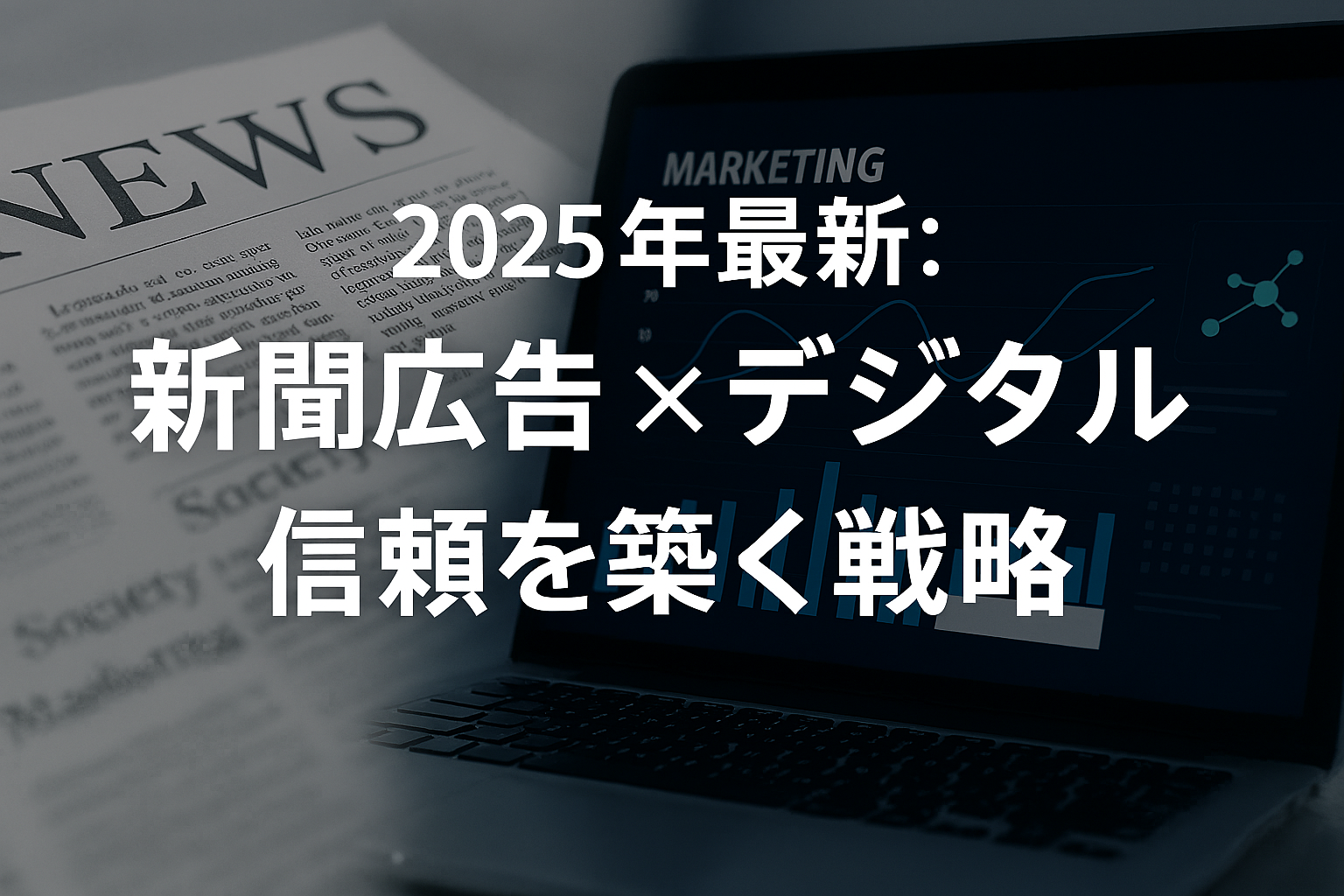 2025年最新：新聞広告×デジタルで信頼を築く戦略